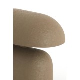 NAN TABLE LAMP MATT DARK BROWN